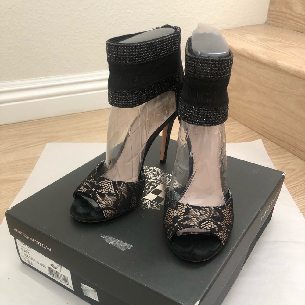 Vince Camuto ankle strap heels sandals